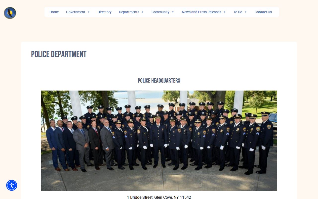 Glen Cove criminal records police headquarters